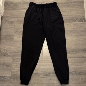 Lululemon Black Drawstring Jogger Pants